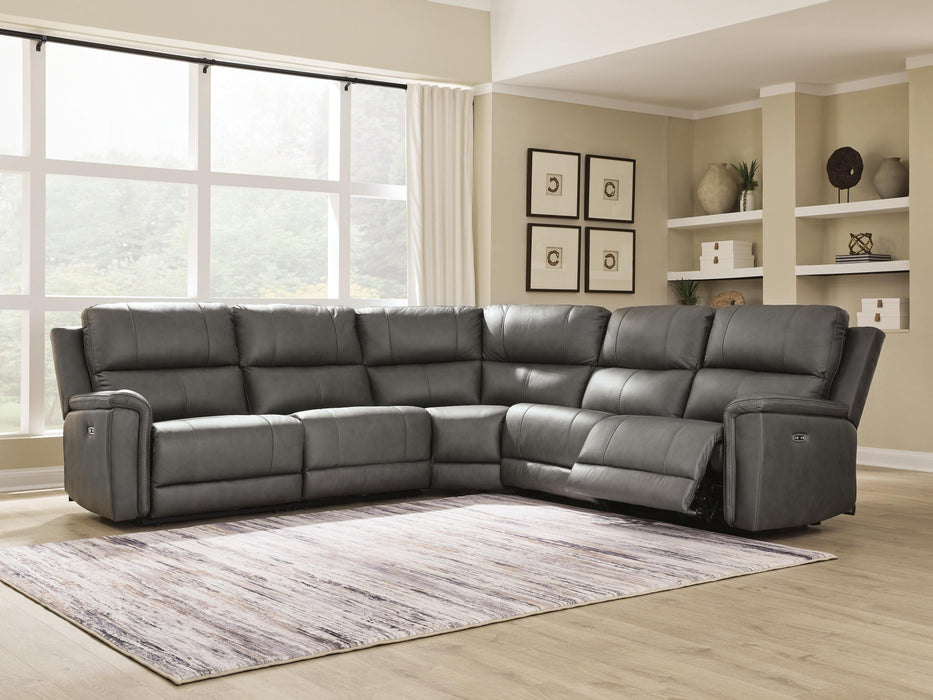 Beryton Power Reclining Sectional - Massey's Furniture Barn (Watertown, NY) 