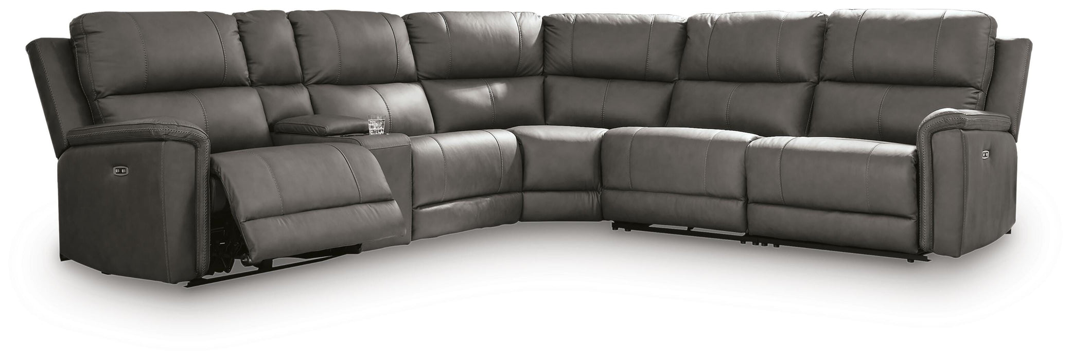 Beryton Power Reclining Sectional - Massey's Furniture Barn (Watertown, NY) 