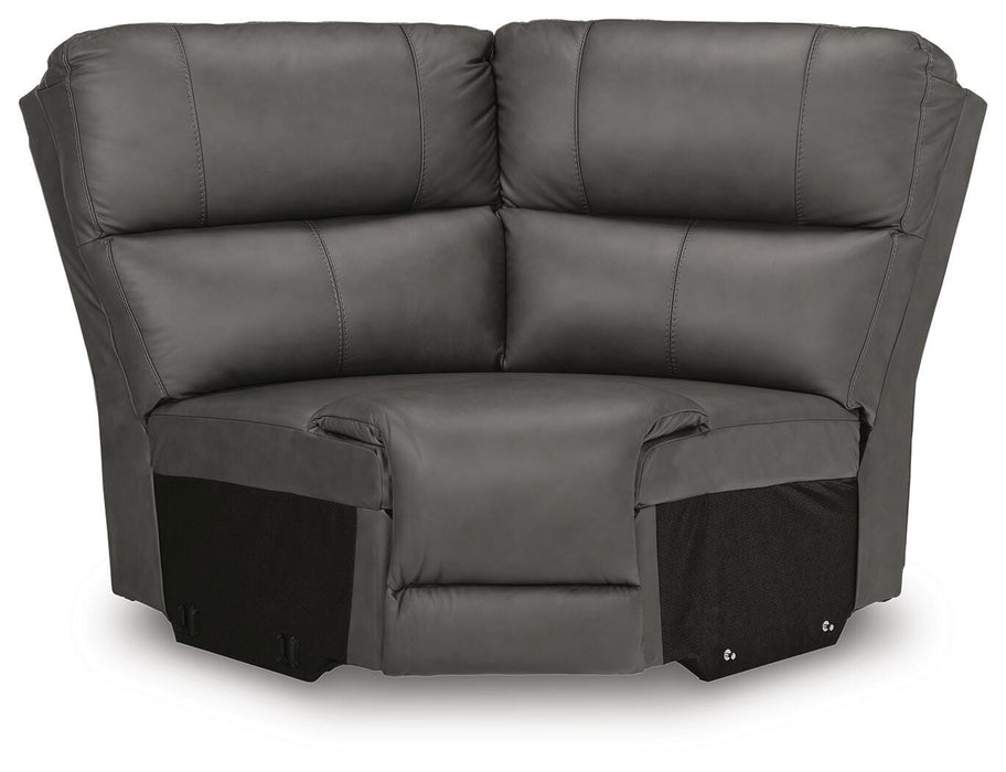 Beryton Power Reclining Sectional - Massey's Furniture Barn (Watertown, NY) 