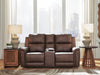 Beryton Power Reclining Loveseat with Console - Massey's Furniture Barn (Watertown, NY) 