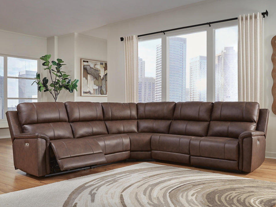 Beryton Power Reclining Sectional - Massey's Furniture Barn (Watertown, NY) 
