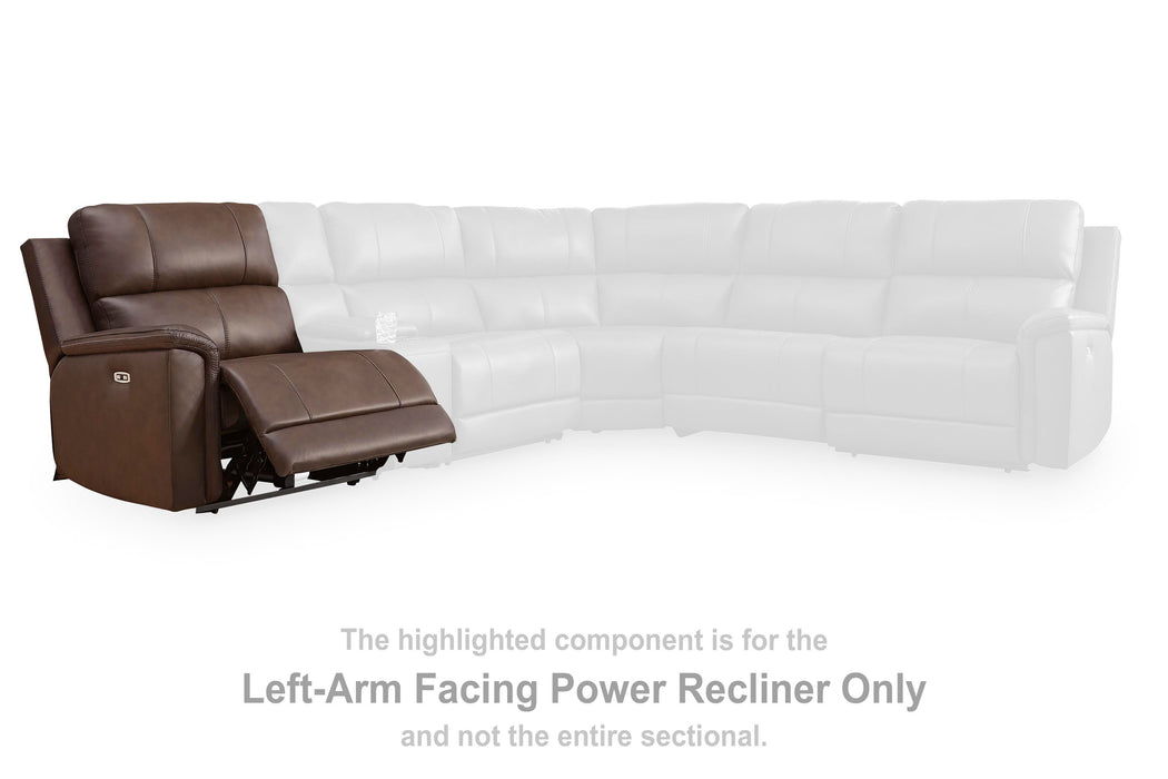 Beryton Power Reclining Sectional - Massey's Furniture Barn (Watertown, NY) 