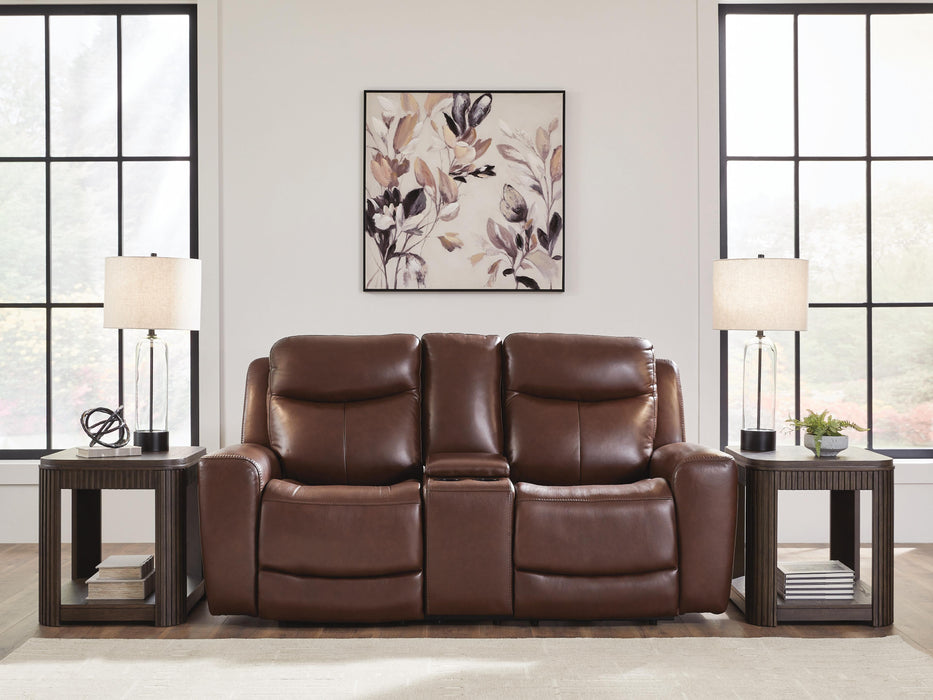 Momentum Moves Power Reclining Loveseat with Console - Massey's Furniture Barn (Watertown, NY) 