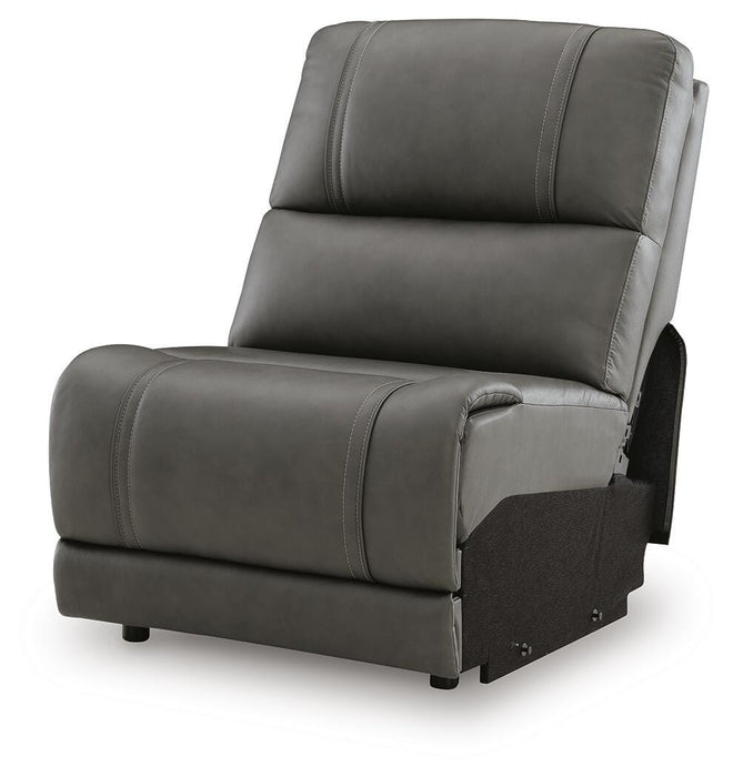 5Z-Harrenhurst Power Reclining Sectional - Massey's Furniture Barn (Watertown, NY) 