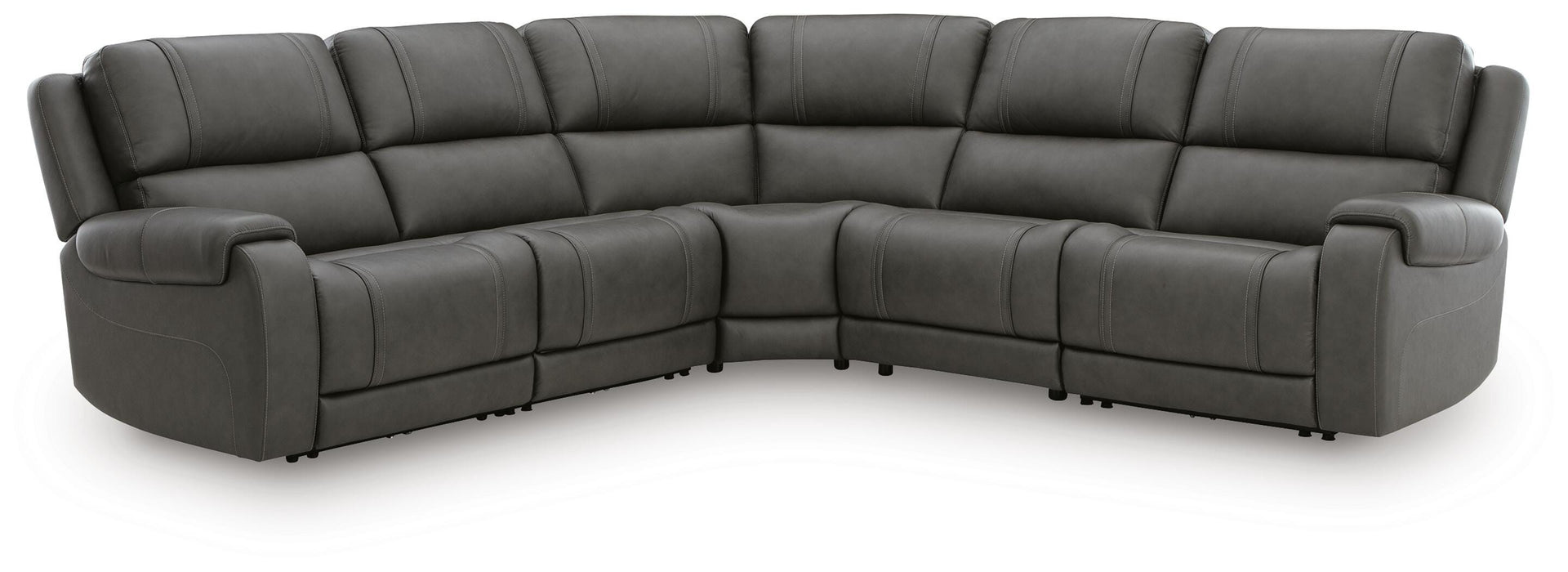 5Z-Harrenhurst Power Reclining Sectional - Massey's Furniture Barn (Watertown, NY) 