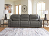 5Z-Harrenhurst Power Sectional Reclining Sofa - Massey's Furniture Barn (Watertown, NY) 