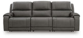 5Z-Harrenhurst Power Sectional Reclining Sofa - Massey's Furniture Barn (Watertown, NY) 