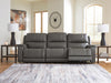 5Z-Harrenhurst Power Sectional Reclining Sofa - Massey's Furniture Barn (Watertown, NY) 
