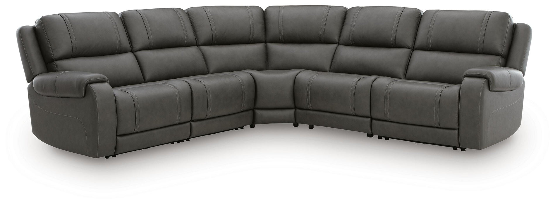5Z-Harrenhurst Power Reclining Sectional - Massey's Furniture Barn (Watertown, NY) 