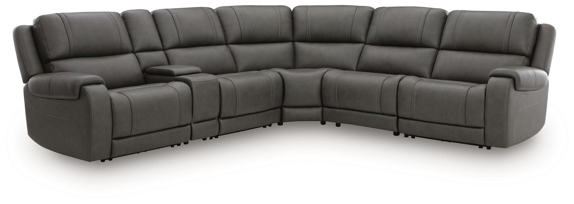 5Z-Harrenhurst Power Reclining Sectional - Massey's Furniture Barn (Watertown, NY) 