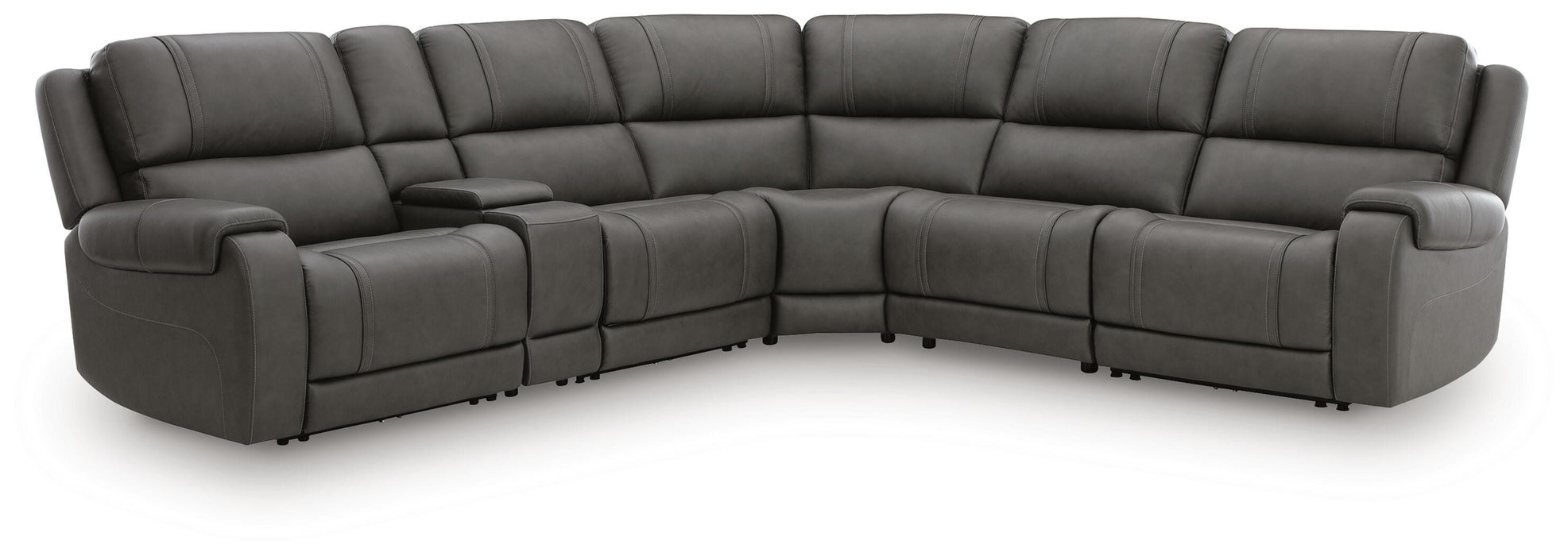 5Z-Harrenhurst Power Reclining Sectional - Massey's Furniture Barn (Watertown, NY) 