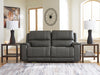 5Z-Harrenhurst Power Reclining Sectional Loveseat - Massey's Furniture Barn (Watertown, NY) 