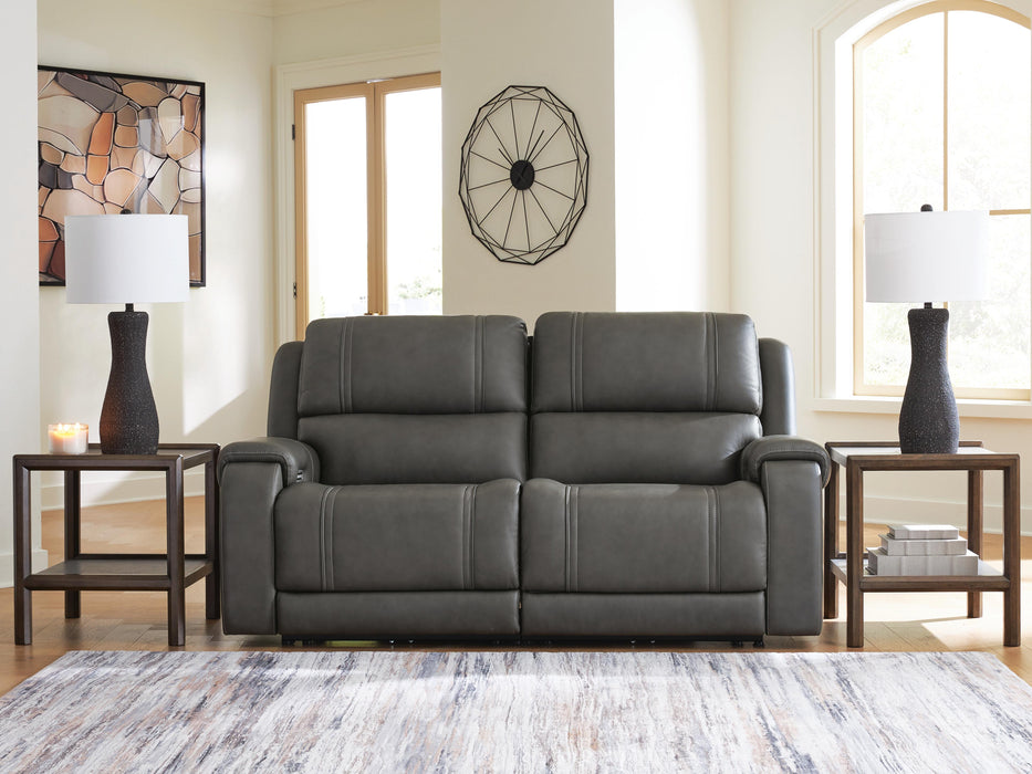 5Z-Harrenhurst Power Reclining Sectional Loveseat - Massey's Furniture Barn (Watertown, NY) 
