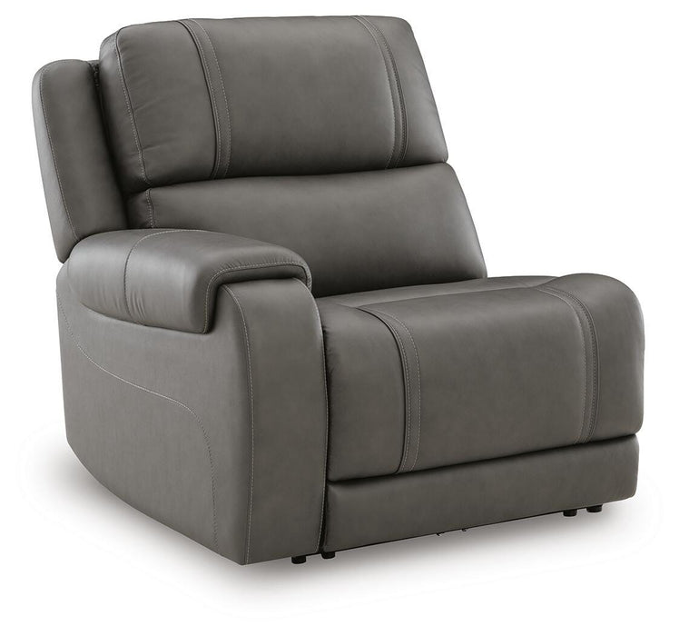 5Z-Harrenhurst Power Sectional Reclining Sofa - Massey's Furniture Barn (Watertown, NY) 