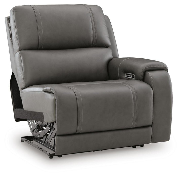 5Z-Harrenhurst Power Reclining Sectional Loveseat - Massey's Furniture Barn (Watertown, NY) 