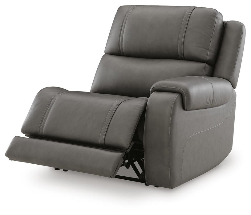 5Z-Harrenhurst Power Reclining Sectional Loveseat - Massey's Furniture Barn (Watertown, NY) 