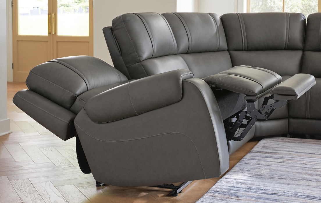 5Z-Harrenhurst Power Reclining Sectional - Massey's Furniture Barn (Watertown, NY) 