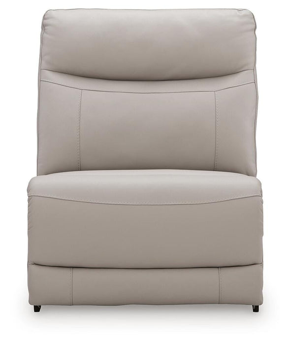 Gravier Power Reclining Sectional with Storage Console - Massey's Furniture Barn (Watertown, NY) 