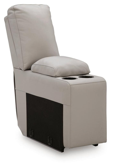Gravier Power Reclining Sectional with Storage Console - Massey's Furniture Barn (Watertown, NY) 