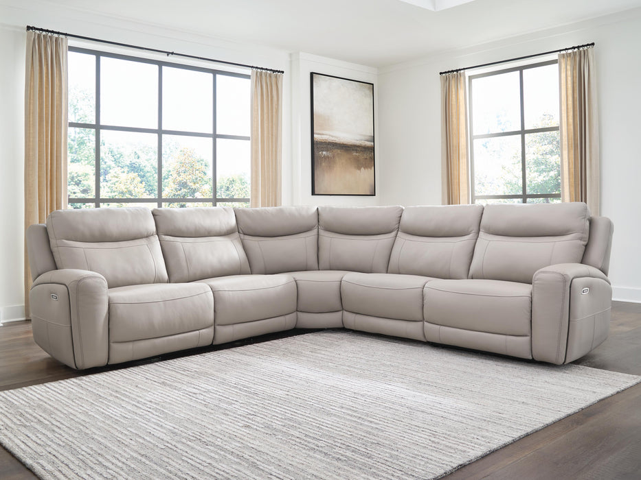 Gravier Power Reclining Sectional - Massey's Furniture Barn (Watertown, NY) 