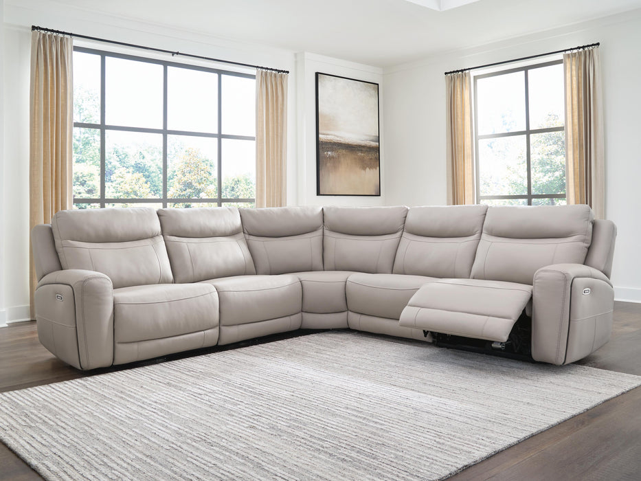 Gravier Power Reclining Sectional - Massey's Furniture Barn (Watertown, NY) 
