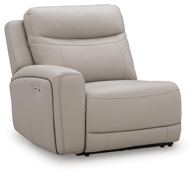 Gravier Power Reclining Sectional with Storage Console - Massey's Furniture Barn (Watertown, NY) 
