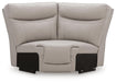 Gravier Power Reclining Sectional with Storage Console - Massey's Furniture Barn (Watertown, NY) 