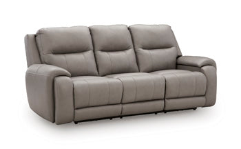 Trendsetter Power Reclining Sofa with Audio Seating - Massey's Furniture Barn (Watertown, NY) 