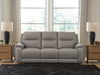 Trendsetter Power Reclining Sofa with Audio Seating - Massey's Furniture Barn (Watertown, NY) 