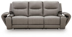 Trendsetter Power Reclining Sofa with Audio Seating - Massey's Furniture Barn (Watertown, NY) 