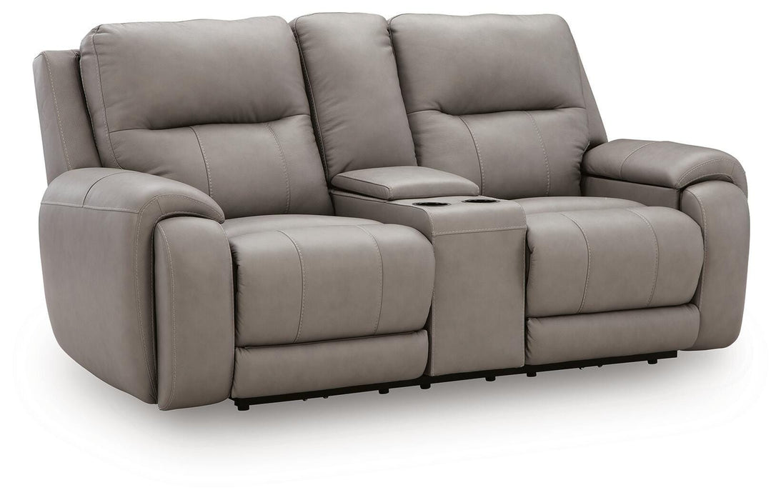 Trendsetter Power Reclining Loveseat with Audio Seating - Massey's Furniture Barn (Watertown, NY) 