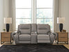 Trendsetter Power Reclining Loveseat with Audio Seating - Massey's Furniture Barn (Watertown, NY) 
