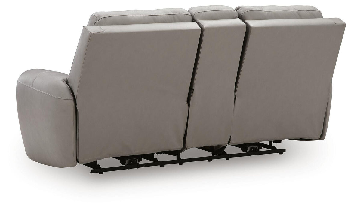 Trendsetter Power Reclining Loveseat with Audio Seating - Massey's Furniture Barn (Watertown, NY) 