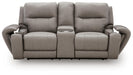 Trendsetter Power Reclining Loveseat with Audio Seating - Massey's Furniture Barn (Watertown, NY) 