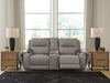 Trendsetter Power Reclining Loveseat with Audio Seating - Massey's Furniture Barn (Watertown, NY) 