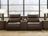 ModZ Power Reclining Sectional Loveseat with Audio Console - Massey's Furniture Barn (Watertown, NY) 