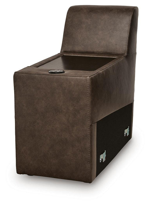 ModZ Power Reclining Sectional with Audio Console - Massey's Furniture Barn (Watertown, NY) 