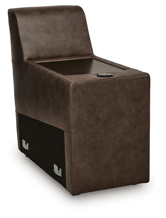 ModZ Power Reclining Sectional with Audio Consoles - Massey's Furniture Barn (Watertown, NY) 