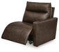 ModZ Power Reclining Sectional Loveseat with Audio Console - Massey's Furniture Barn (Watertown, NY) 
