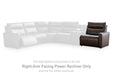 ModZ Power Reclining Sectional with Audio Consoles - Massey's Furniture Barn (Watertown, NY) 
