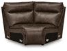ModZ Power Reclining Sectional with Audio Consoles - Massey's Furniture Barn (Watertown, NY) 