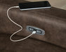 ModZ Power Reclining Sectional with Audio Consoles - Massey's Furniture Barn (Watertown, NY) 