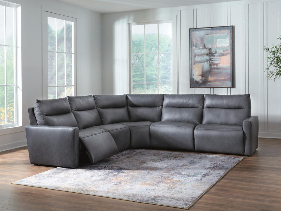 ModZ Power Reclining Sectional - Massey's Furniture Barn (Watertown, NY) 