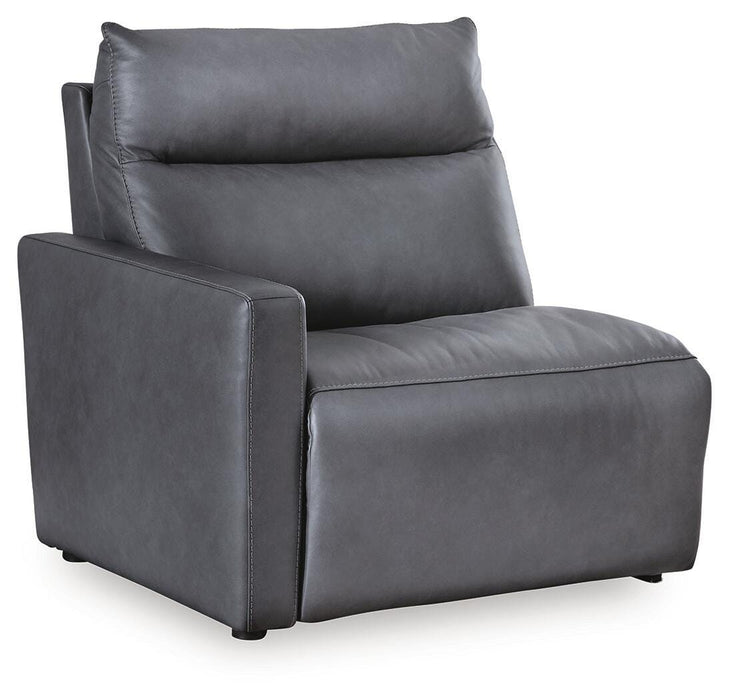 ModZ Power Reclining Sectional Loveseat - Massey's Furniture Barn (Watertown, NY) 
