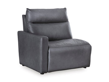 ModZ Power Reclining Sectional Loveseat - Massey's Furniture Barn (Watertown, NY) 