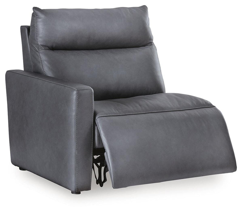 ModZ Power Reclining Sectional Loveseat - Massey's Furniture Barn (Watertown, NY) 