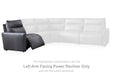 ModZ Power Reclining Sectional with Audio Consoles - Massey's Furniture Barn (Watertown, NY) 