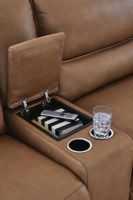 Silverbrooke Power Reclining Sectional with Chaise - Massey's Furniture Barn (Watertown, NY) 