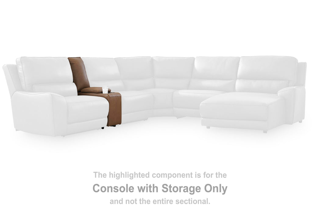 Silverbrooke Reclining Sectional with Storage Consoles - Massey's Furniture Barn (Watertown, NY) 