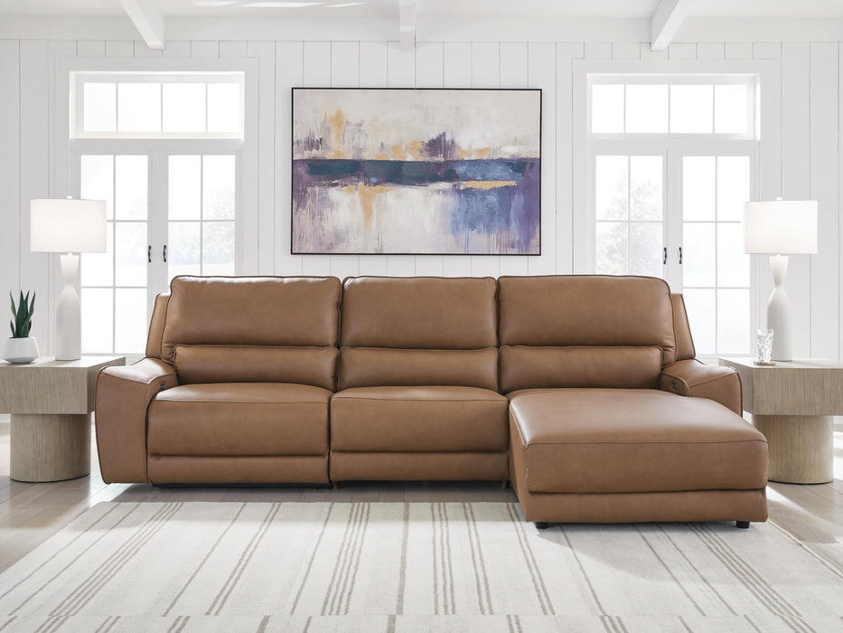 Silverbrooke Reclining Sofa Chaise - Massey's Furniture Barn (Watertown, NY) 